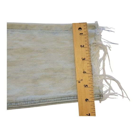 American Eagle Jeans Womens Size 4 Reg Blue Mom High-Rise Distressed Casual - Picture 13 of 14